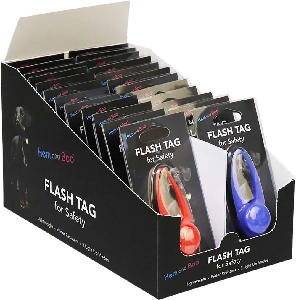 Hem and Boo Flashing Tag